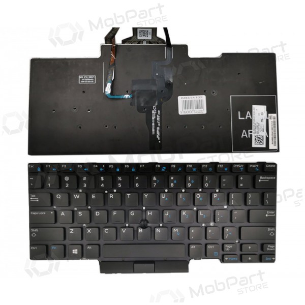 DELL Latitude: E5450, E5470, E5480 πληκτρολόγιο (με φωτισμό) DELL Latitude: E5450, E5470, E5480 πληκτρολόγιο (με φωτισμό)