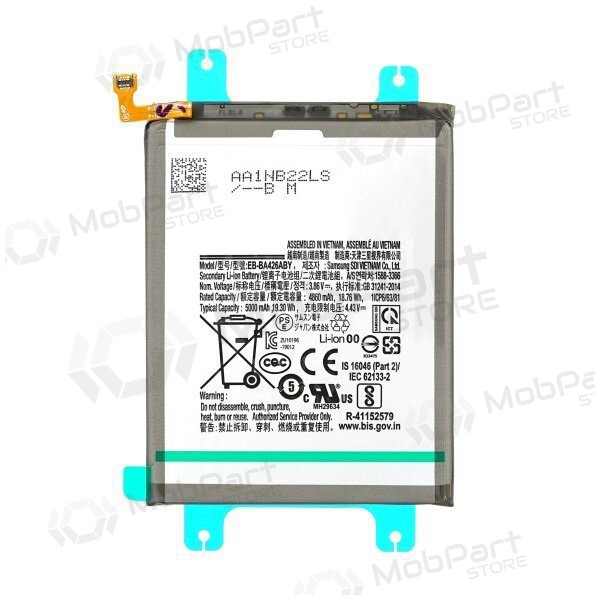 Samsung Galaxy A42 μπαταρία, akumuliatorius (EB-BA426ABY) Samsung Galaxy A42 μπαταρία, akumuliatorius (EB-BA426ABY)