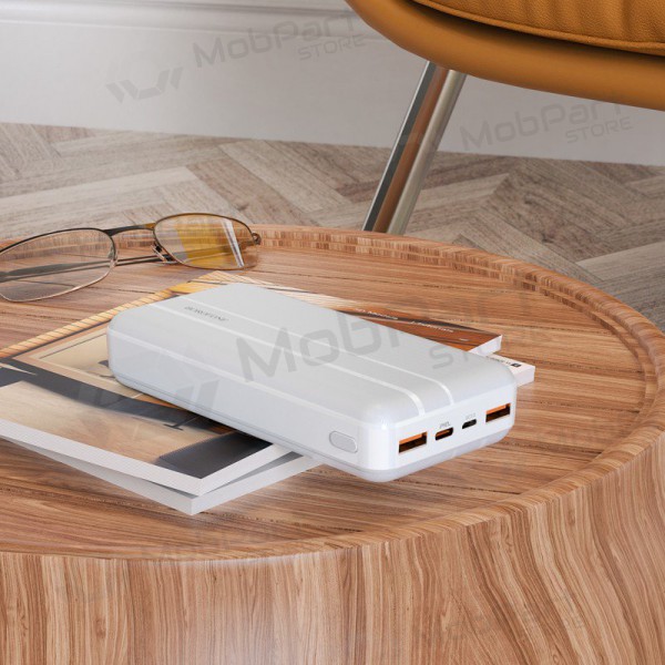 Εξωτερική μπαταρία Power Bank Borofone BJ9A Type-C PD+Quick Charge 3.0 (3A) 20000mAh άσπρο