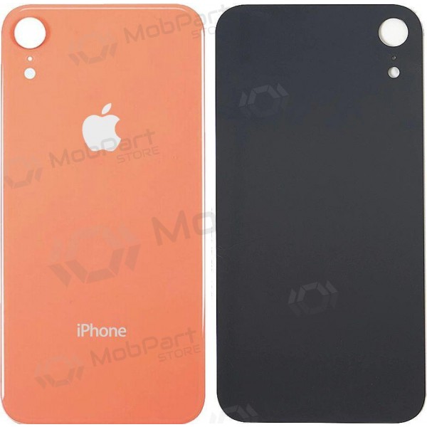 Apple iPhone XR πίσω κάλυμμα μπαταρίας (coral) (bigger hole for camera) Apple iPhone XR πίσω κάλυμμα μπαταρίας (coral) (bigger hole for camera)