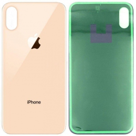 Apple iPhone XS Max πίσω κάλυμμα μπαταρίας (χρυσαφένιος) (bigger hole for camera)