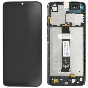 Xiaomi Redmi A2 / A2+ οθόνη (μαύρος) (με πλαίσιο) (γνησια)