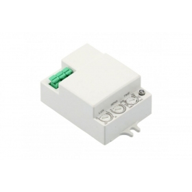 Mikrobanginis judesio jutiklis (500 W, 240 V, 360°, 1–8 m, IP20, άσπρο) GTV AE-SRC812-MIN2