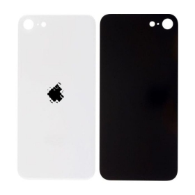 Apple iPhone SE 2020 / SE 2022 πίσω κάλυμμα μπαταρίας (άσπρο) (bigger hole for camera)
