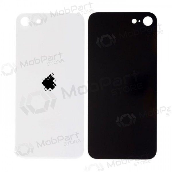 Apple iPhone SE 2020 / SE 2022 πίσω κάλυμμα μπαταρίας (άσπρο) (bigger hole for camera) Apple iPhone SE 2020 / SE 2022 πίσω κάλυμμα μπαταρίας (άσπρο) (bigger hole for camera)