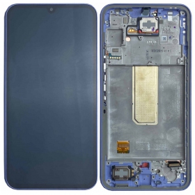 Samsung Galaxy A34 5G οθόνη (μωβ) (με πλαίσιο) (γνησια)