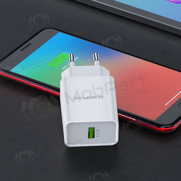 Φορτιστής Borofone BN5 QC 3.0 18W (άσπρο)