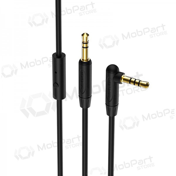 Audio προσαρμογέας 3,5mm į 3,5mm Borofone BL5 AUX (μαύρος) Audio προσαρμογέας 3,5mm į 3,5mm Borofone BL5 AUX (μαύρος)