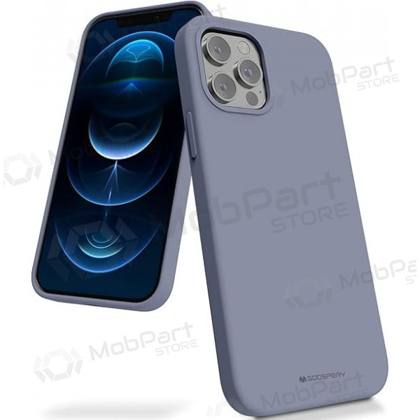 Θήκη Mercury 'Silicone Case' για Apple iPhone 16e (γκρι λεβάντας)