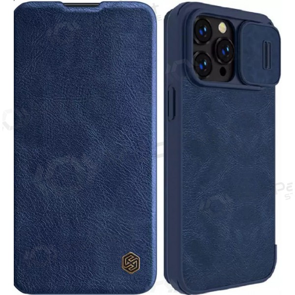 Apple iPhone 14 Pro Max θήκη „Nillkin Leather“ (μπλε)