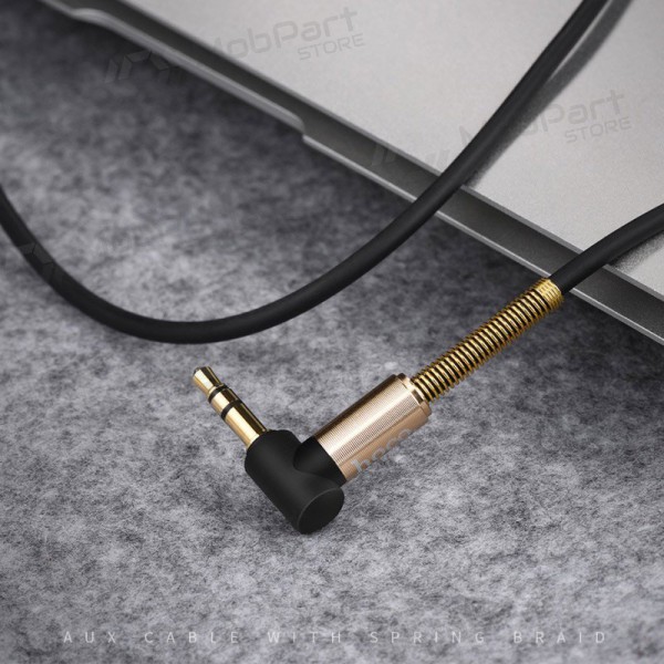 Audio προσαρμογέας Hoco UPA02 AUX 3,5mm į 3,5mm (μαύρος) Audio προσαρμογέας Hoco UPA02 AUX 3,5mm į 3,5mm (μαύρος)