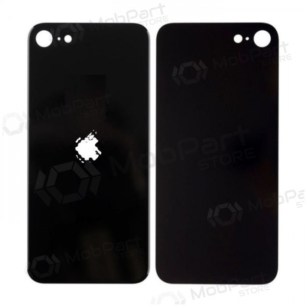 Apple iPhone SE 2020 / SE 2022 πίσω κάλυμμα μπαταρίας (μαύρος) (bigger hole for camera) Apple iPhone SE 2020 / SE 2022 πίσω κάλυμμα μπαταρίας (μαύρος) (bigger hole for camera)