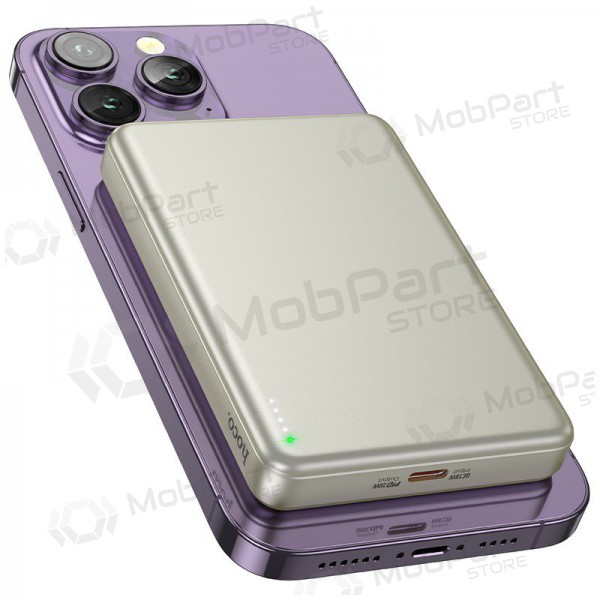 Εξωτερική μπαταρία Power Bank Hoco Q26A PD20W Magnetic 10000mAh χρυσαφένιος