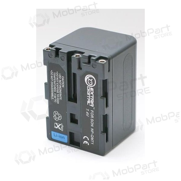 Sony NP-FM70 / QM71 φωτογραφική μπαταρία / συσσωρευτής Sony NP-FM70 / QM71 φωτογραφική μπαταρία / συσσωρευτής