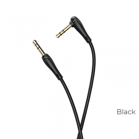 Audio προσαρμογέας Hoco UPA14 AUX 3,5mm į 3,5mm (μαύρος)