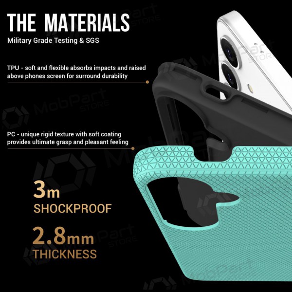 Θήκη Perfectionists Triangle Case Samsung A165 A16 4G/A166 A16 5G πράσινος