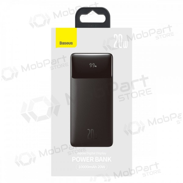 Εξωτερική μπαταρία Power Bank Baseus Bipow 20W 10000mAh + MicroUSB 0.25m μαύρος PPBD050301
