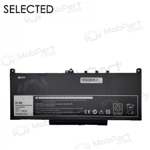 DELL J60J5, 7200mAh μπαταρία Laptop, Selected DELL J60J5, 7200mAh μπαταρία Laptop, Selected