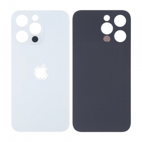 Apple iPhone 13 Pro πίσω κάλυμμα μπαταρίας (ασήμι) (bigger hole for camera)