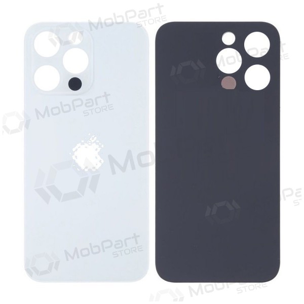Apple iPhone 13 Pro πίσω κάλυμμα μπαταρίας (ασήμι) (bigger hole for camera) Apple iPhone 13 Pro πίσω κάλυμμα μπαταρίας (ασήμι) (bigger hole for camera)