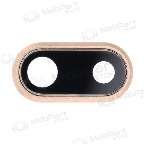 Apple iPhone 8 Plus τζαμάκι κάμερας (χρυσαφένιος) (με πλαίσιο) Apple iPhone 8 Plus τζαμάκι κάμερας (χρυσαφένιος) (με πλαίσιο)