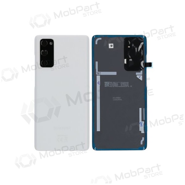 Samsung G780 / G781 Galaxy S20 FE 4G / 5G πίσω κάλυμμα μπαταρίας (Cloud White) (μεταχειρισμένος grade B, γνησια)