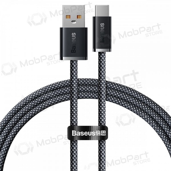 USB καλώδιο Baseus Dynamic 100W USB-A to Type-C 1.0m γκρί CALD000616