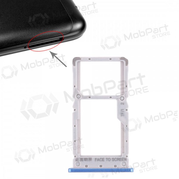 Xiaomi Redmi Note 6 Pro Υποδοχή κάρτας SIM (μπλε) Xiaomi Redmi Note 6 Pro Υποδοχή κάρτας SIM (μπλε)