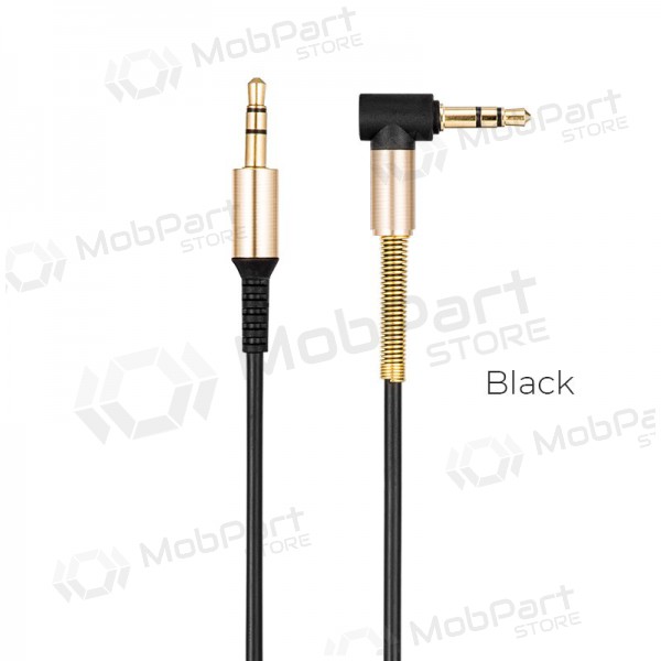 Audio προσαρμογέας Hoco UPA02 AUX 3,5mm į 3,5mm (μαύρος) Audio προσαρμογέας Hoco UPA02 AUX 3,5mm į 3,5mm (μαύρος)