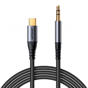 Audio καλώδιο Joyroom SY-A07 USB-C to 3,5mm 1.2m μαύρος