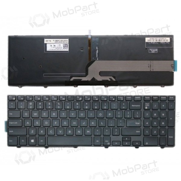DELL Inspiron 5558 πληκτρολόγιο (US) (με φωτισμό) DELL Inspiron 5558 πληκτρολόγιο (US) (με φωτισμό)