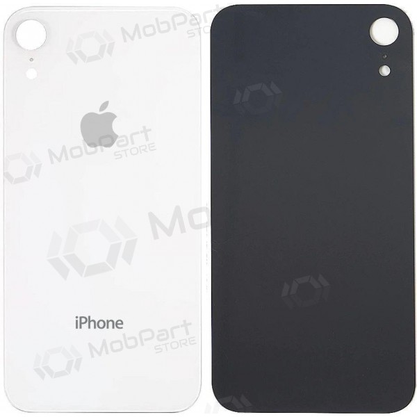 Apple iPhone XR πίσω κάλυμμα μπαταρίας (άσπρο) (bigger hole for camera) Apple iPhone XR πίσω κάλυμμα μπαταρίας (άσπρο) (bigger hole for camera)