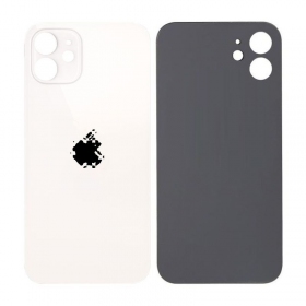 Apple iPhone 12 πίσω κάλυμμα μπαταρίας (άσπρο) (bigger hole for camera)