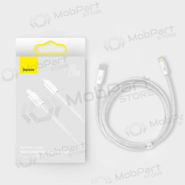 Καλώδιο Baseus Dynamic Type-C - Lightning 20W 1.0m (άσπρο) CALD000002