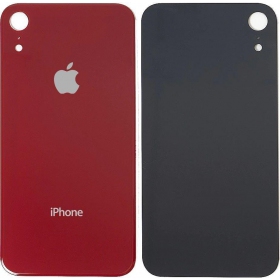 Apple iPhone XR πίσω κάλυμμα μπαταρίας (το κόκκινο) (bigger hole for camera)