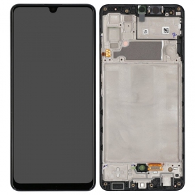 Samsung Galaxy A32 4G οθόνη (μαύρος) (με πλαίσιο) (γνησια)