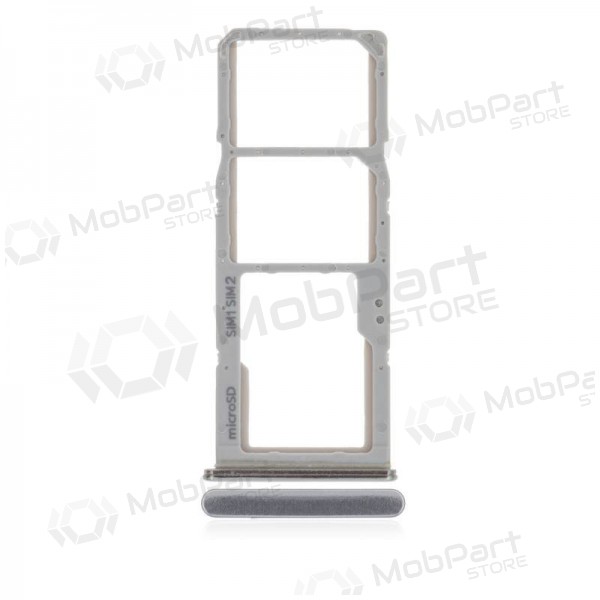 Samsung A705 Galaxy A70 2019 Υποδοχή κάρτας SIM άσπρο (ασήμι)