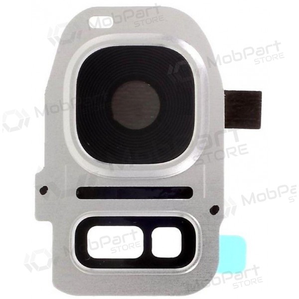 Samsung G930F Galaxy S7 / G935F Galaxy S7 Edge τζαμάκι κάμερας (ασήμι) Samsung G930F Galaxy S7 / G935F Galaxy S7 Edge τζαμάκι κάμερας (ασήμι)