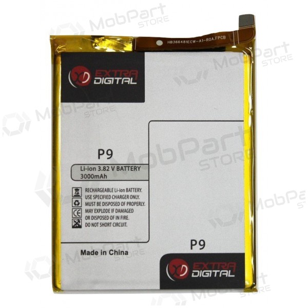 Huawei P9 (HB366481ECW) μπαταρία / συσσωρευτής (3000mAh) Huawei P9 (HB366481ECW) μπαταρία / συσσωρευτής (3000mAh)
