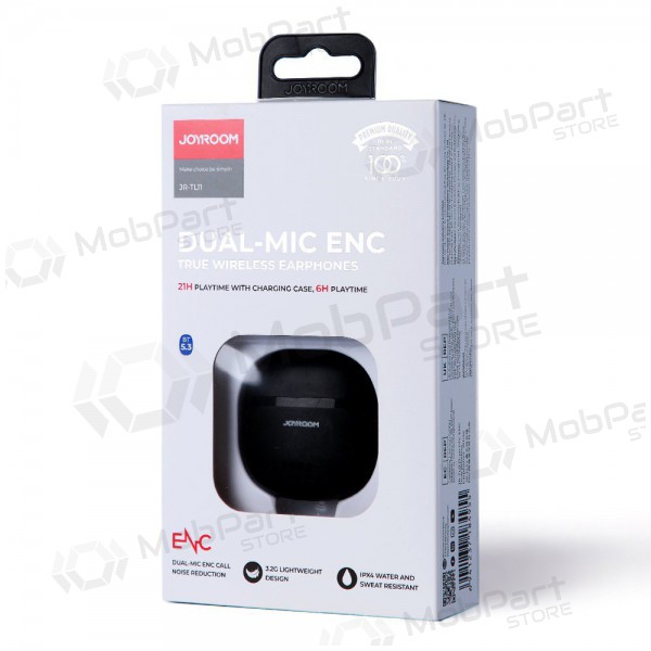 Ασύρματος handsfree ακουστικα Joyroom TWS JR-TL11 ENC (μαύρος)