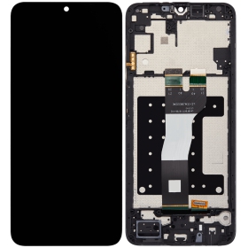 Samsung Galaxy A05s οθόνη (μαύρος) (με πλαίσιο) (γνησια)