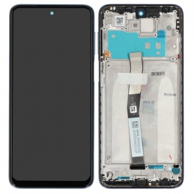 Xiaomi Redmi Note 9 Pro / Note 9S οθόνη (γκρί) (με πλαίσιο) (Premium)