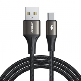 USB καλώδιο Joyroom SA25-AC3 USB to USB-C 3A 1.2m μαύρος
