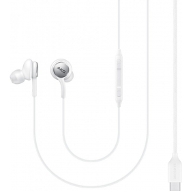 Handsfree ακουστικα Samsung AKG EO-IC100BWEGEU Type-C (άσπρο)