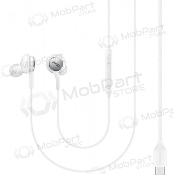 Handsfree ακουστικα Samsung AKG EO-IC100BWEGEU Type-C (άσπρο)