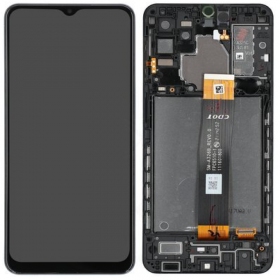 Samsung Galaxy A32 5G οθόνη (μαύρος) (με πλαίσιο) (γνησια)