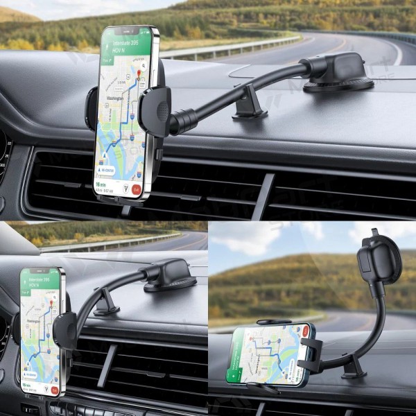 Θήκη τηλεφώνου αυτοκινήτου Joyroom JR-ZS259 (windshield) μαύρος