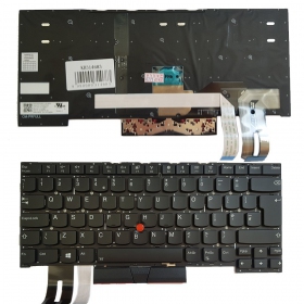 Lenovo ThinkPad T490s, T495s πληκτρολόγιο (UK) (με φωτισμό)