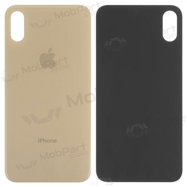 Apple iPhone XS πίσω κάλυμμα μπαταρίας (χρυσαφένιος) (bigger hole for camera) Apple iPhone XS πίσω κάλυμμα μπαταρίας (χρυσαφένιος) (bigger hole for camera)