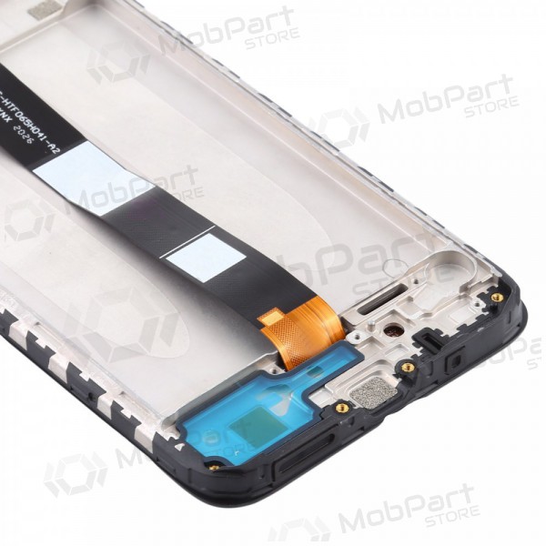 Xiaomi Redmi 9A / 9C / 9AT οθόνη (μαύρος) (με πλαίσιο) (γνησια)